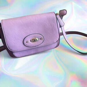 Elegant Purple Women's Crossbody Bag
